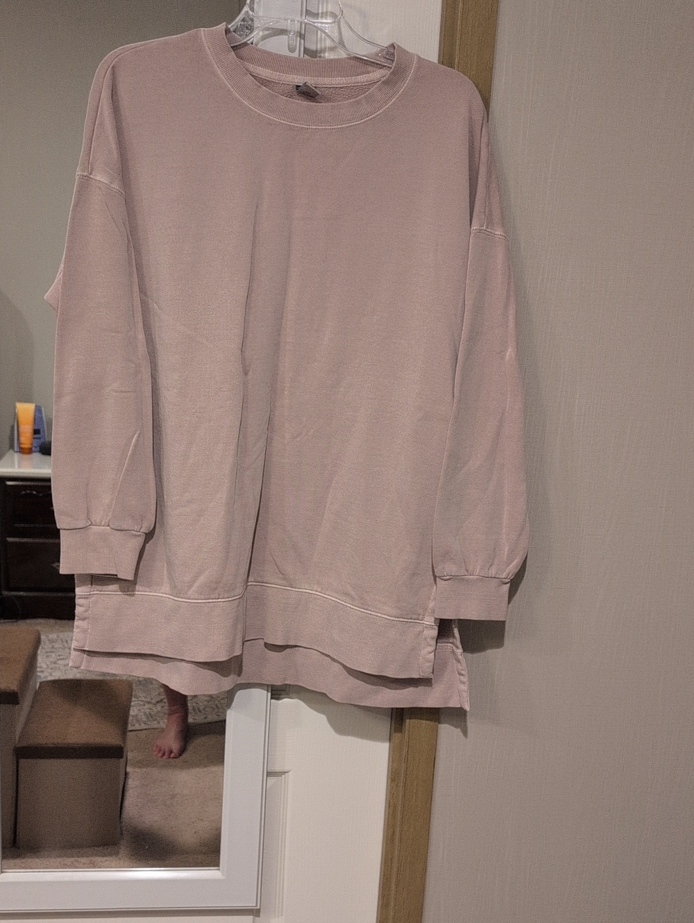 Old Navy Oversized Pullover Sweater - Blush Pink